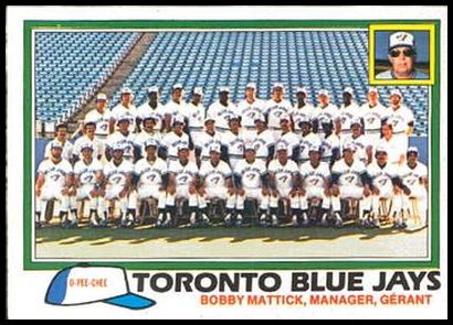 81OPC 331 Toronto Blue Jays - Bobby Mattick TC, MG, CL.jpg